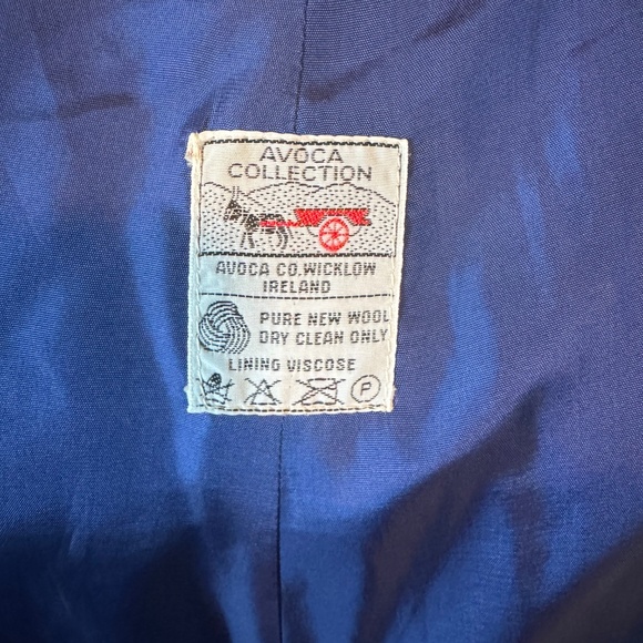 Vintage Gorgeous Irish 100% Pure New Wool Cape - Picture 5 of 16